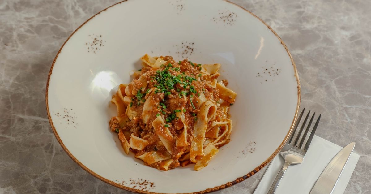 Wild Mushroom Ragu with Fresh Pappardelle
