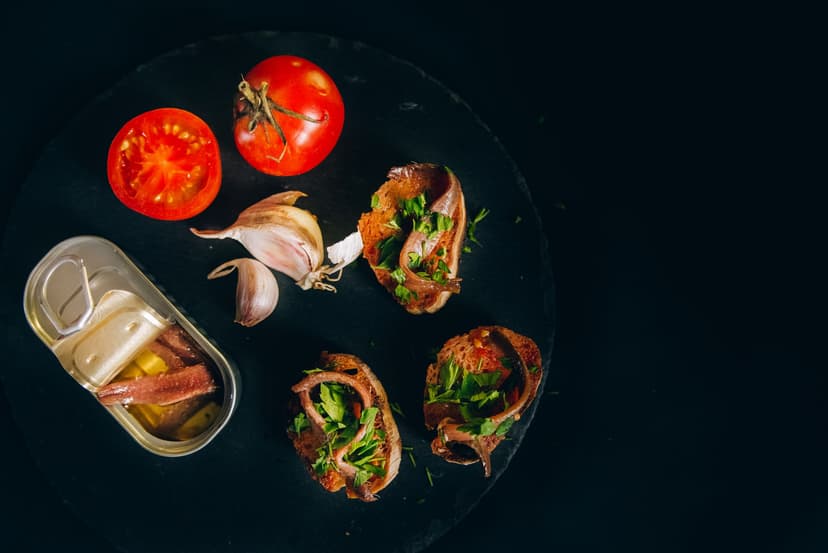 Baked Sardines with Tomatoes and Oregano