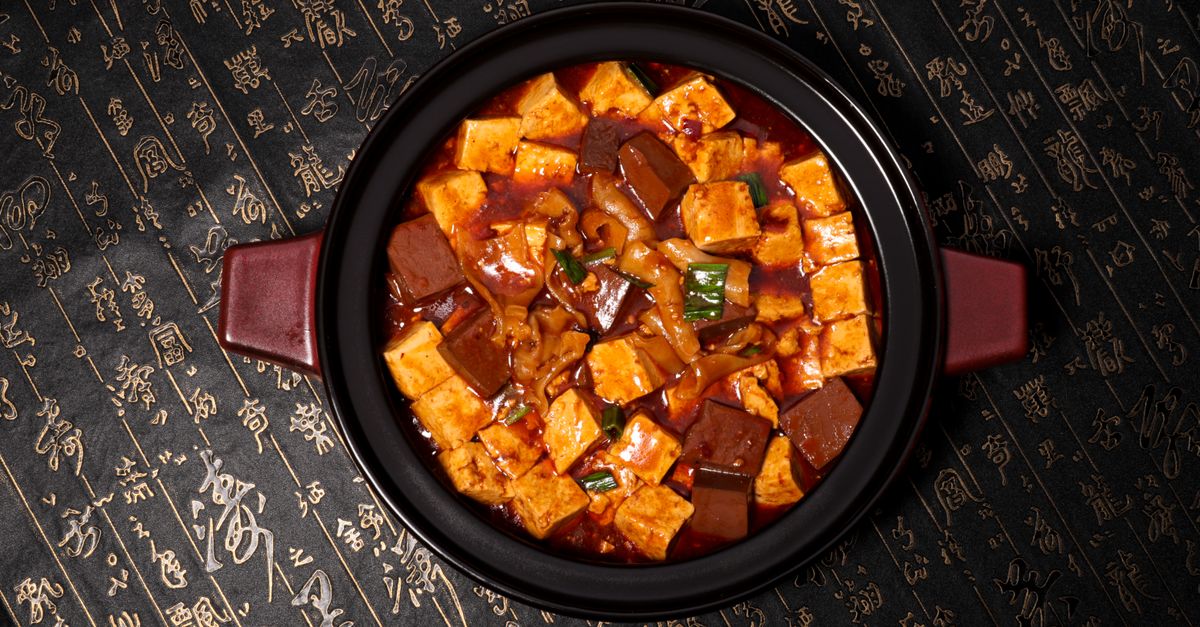Sichuan-Style Firecracker Tofu and Greens Stir-Fry