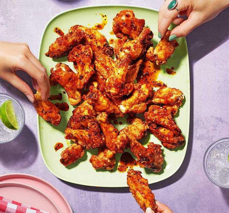 Gochujang chicken wings