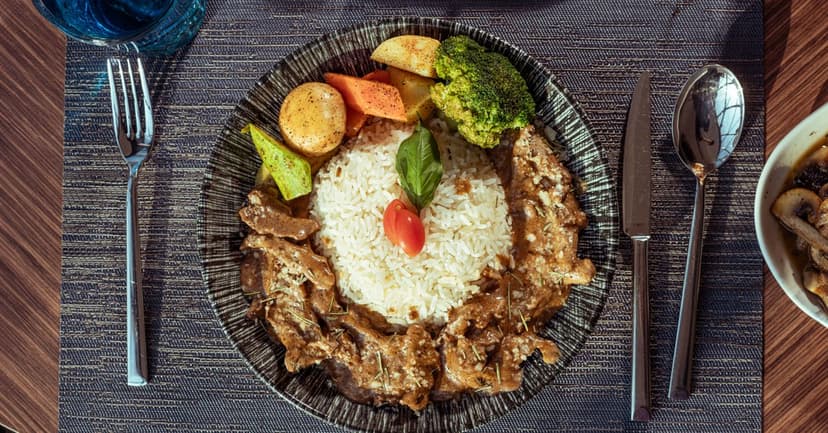 Beef Stroganoff with Mushroom & Sour Cream