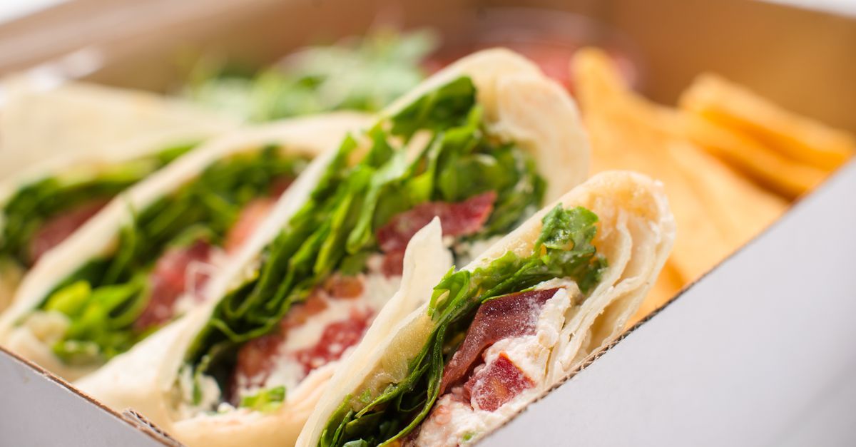 Italian Spinach & Ricotta Chickpea Flatbread Wraps with Lemon-Garlic Olive Oil