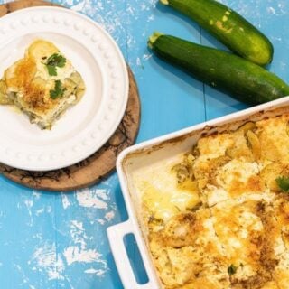 Boureki: Zucchini, Potato & Cheese Gratin (from Chania)