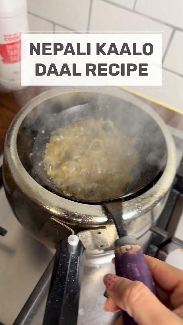 Nepali Kalo Daal (Black Lentil Curry)