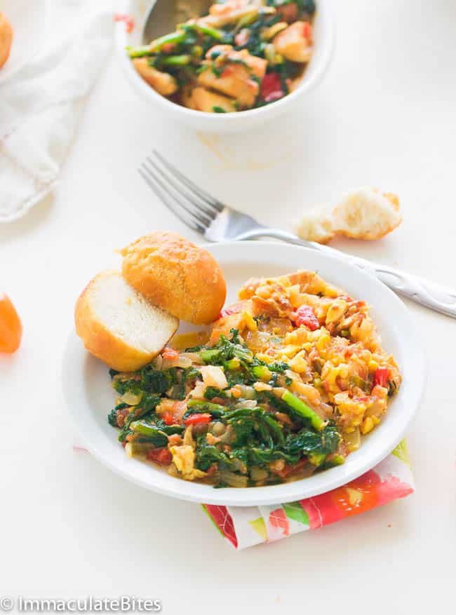 Jamaican ackee and saltfish