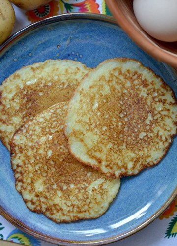 Potato pancakes (placki ziemniaczane)