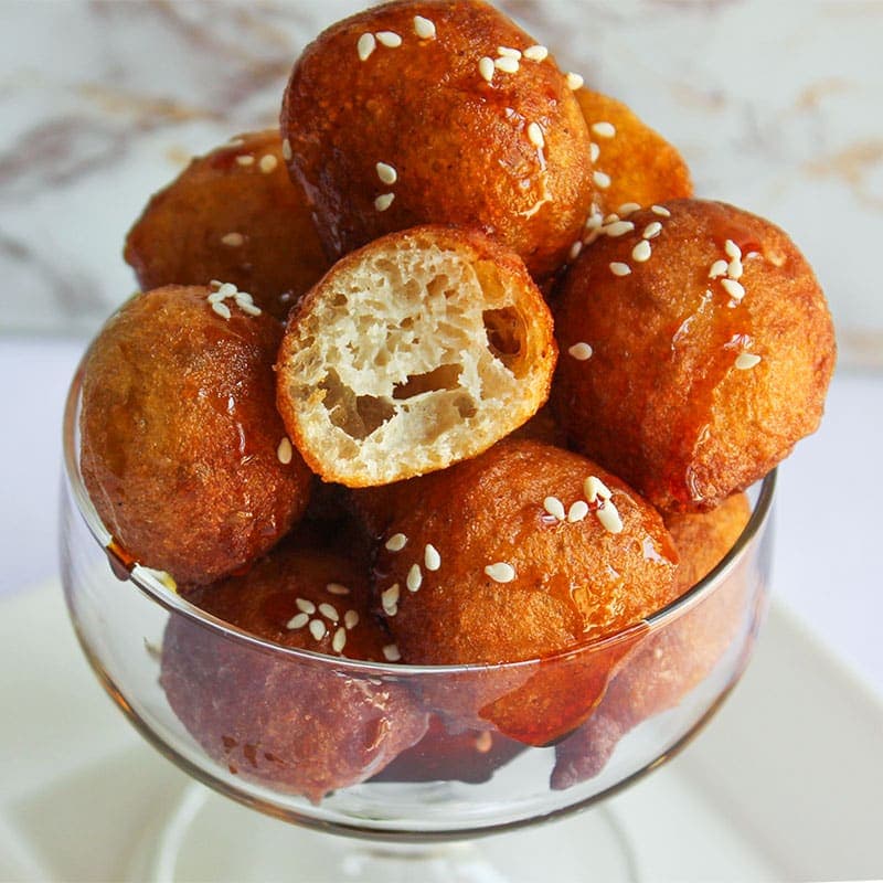 Crunchy Sweet Dumplings (Luqaimat)