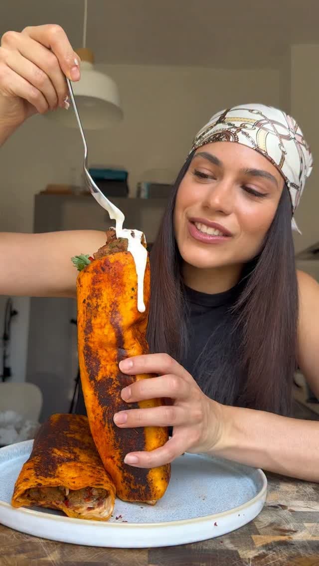 Veggie Adana Kebab Wrap