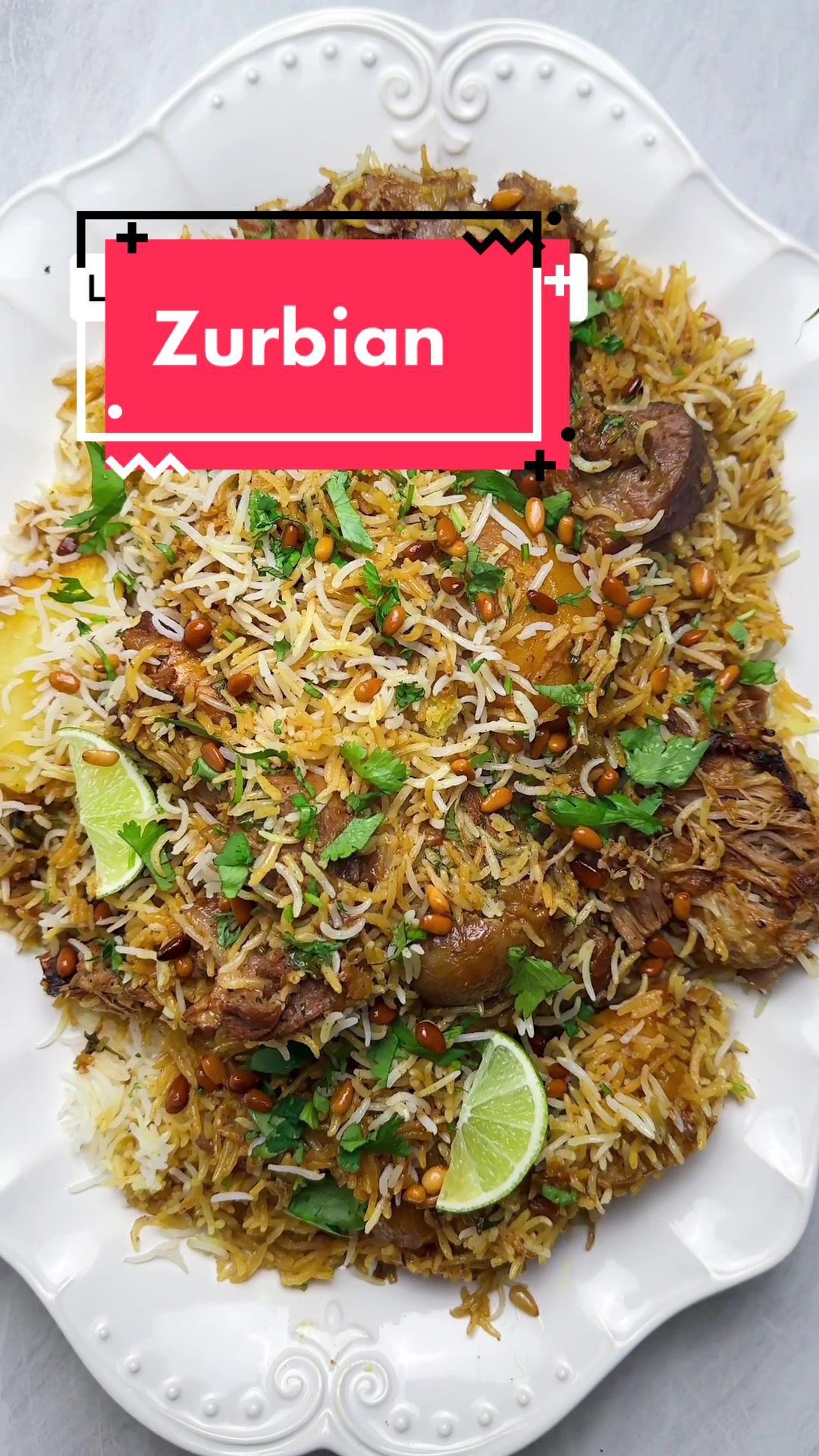 Yemeni Zurbian (spiced lamb with spiced rice)