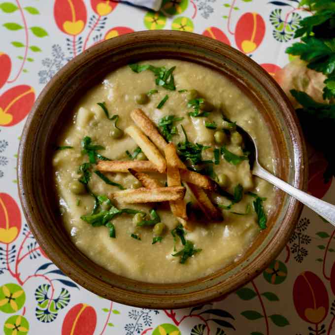 Sopa de Mani (Bolivian peanut soup)