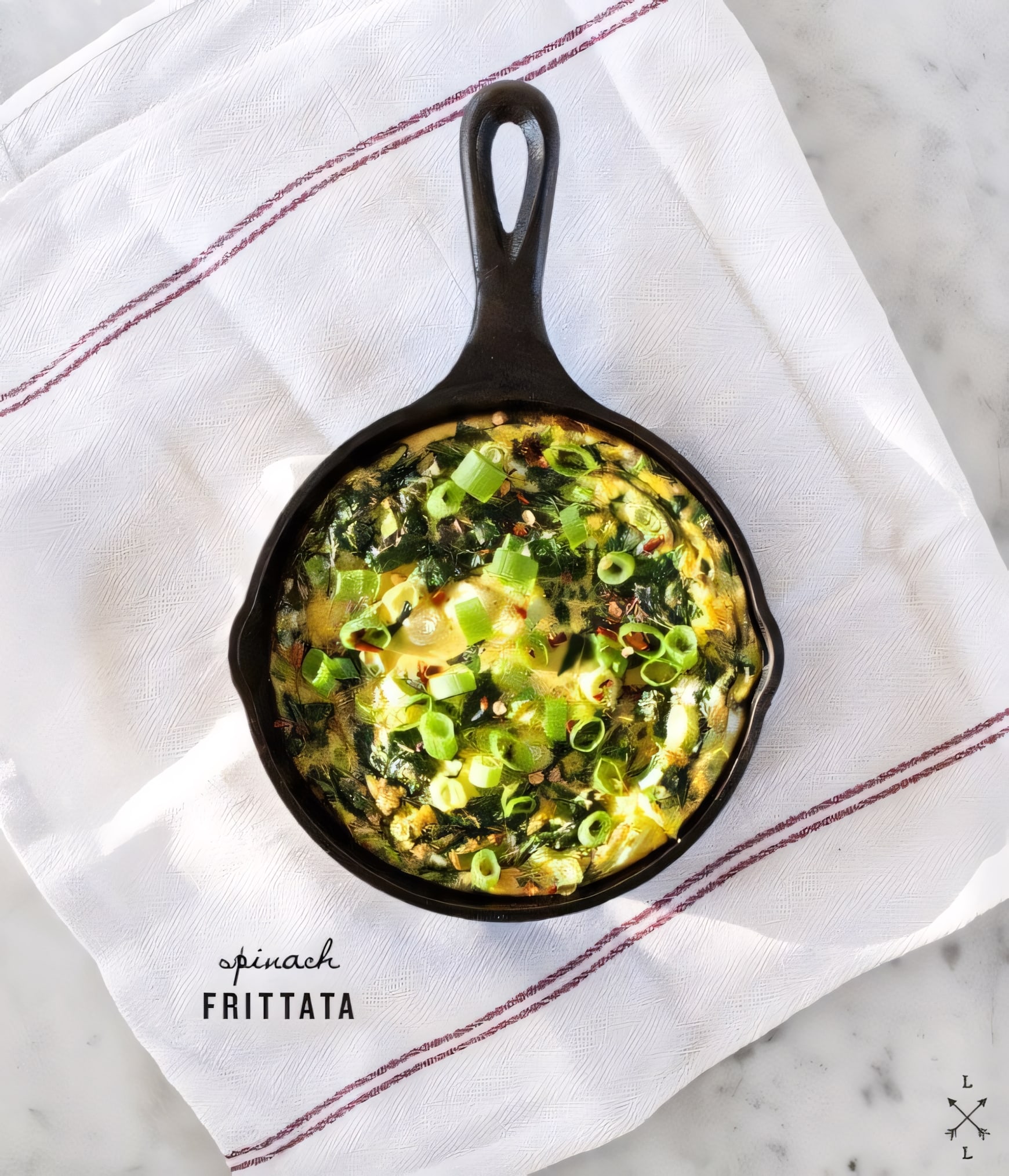 Simple Spinach Frittata