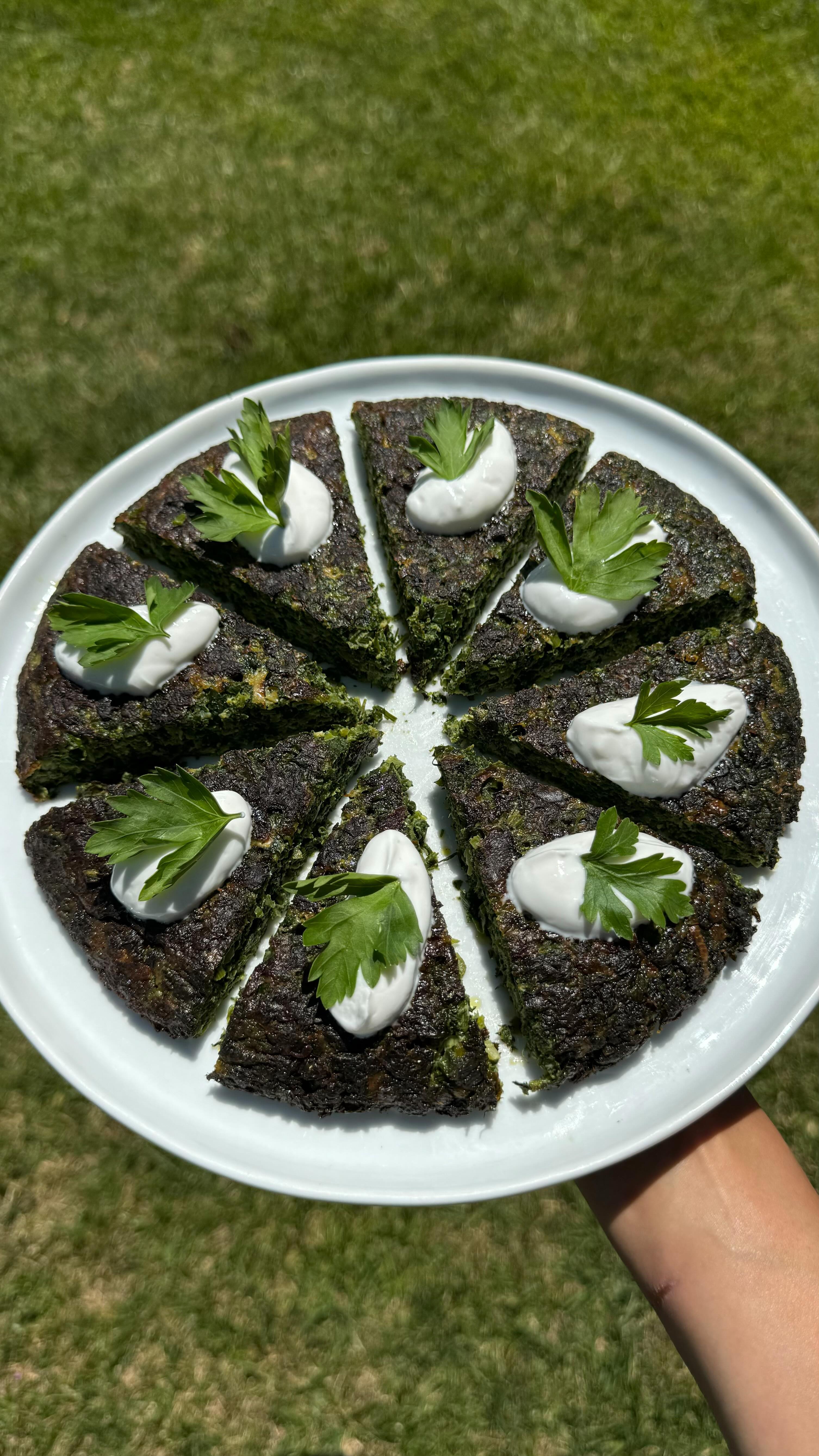 Kuku Sabzi (Persian Herb Frittata)