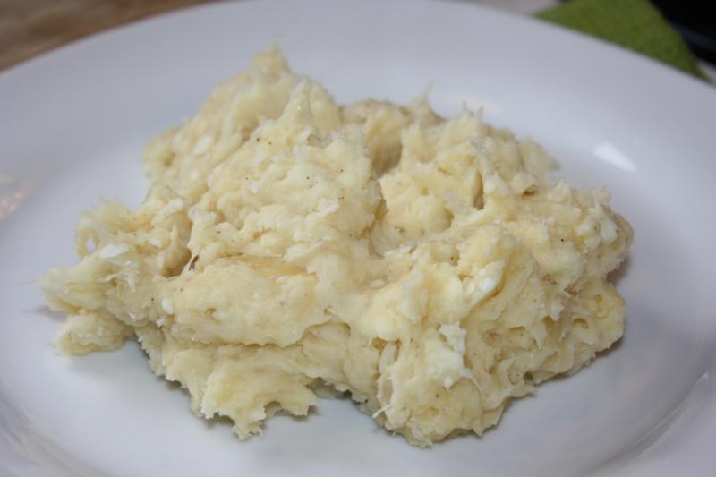 Cheesy Mashed Cassava