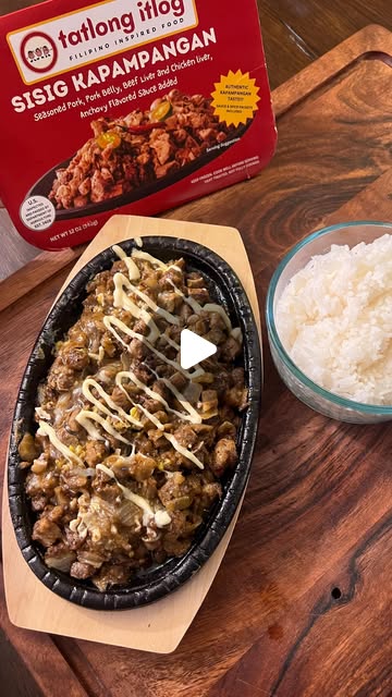 Kapampangan Crispy Sisig (with egg and optional mayo)