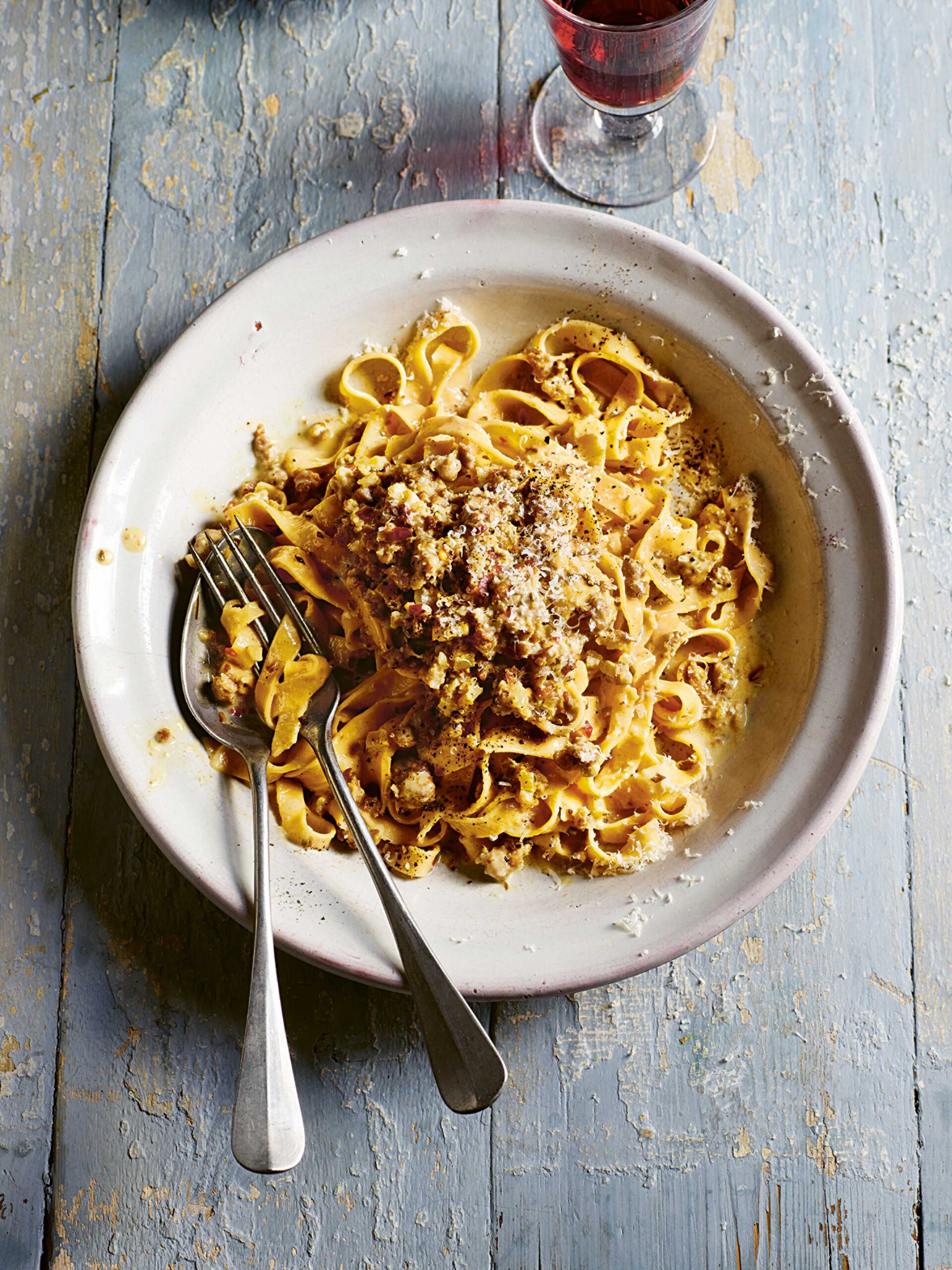 Rick Stein Sausage Ragù with Homemade Tagliatelle