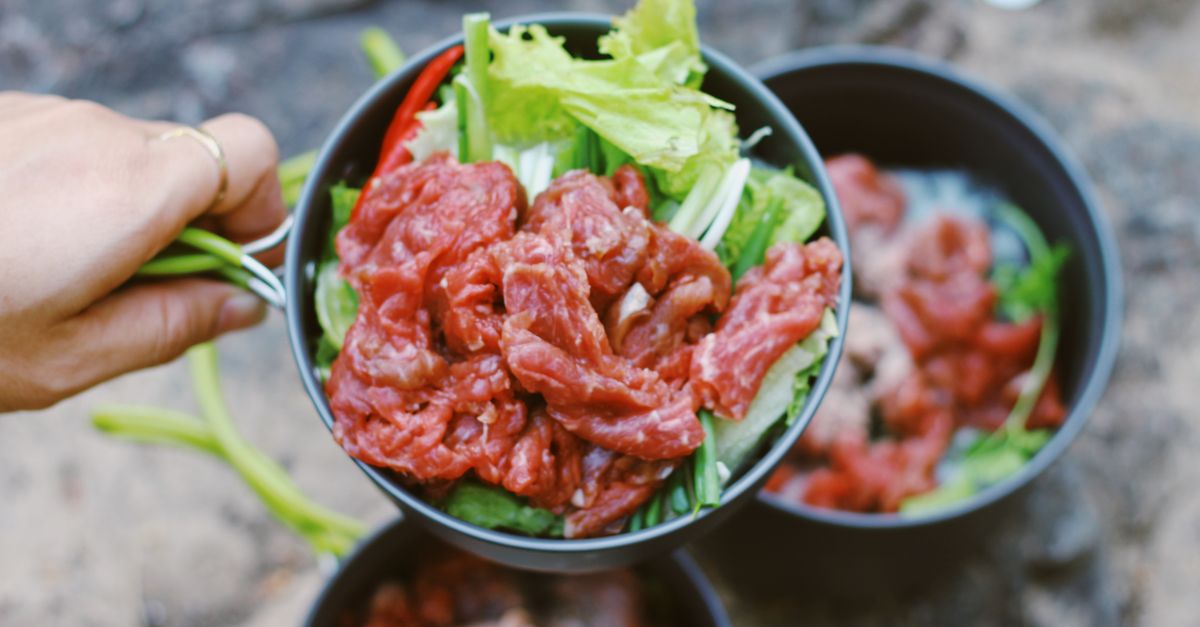 Thai Beef Salad with Mint and Lime Dressing