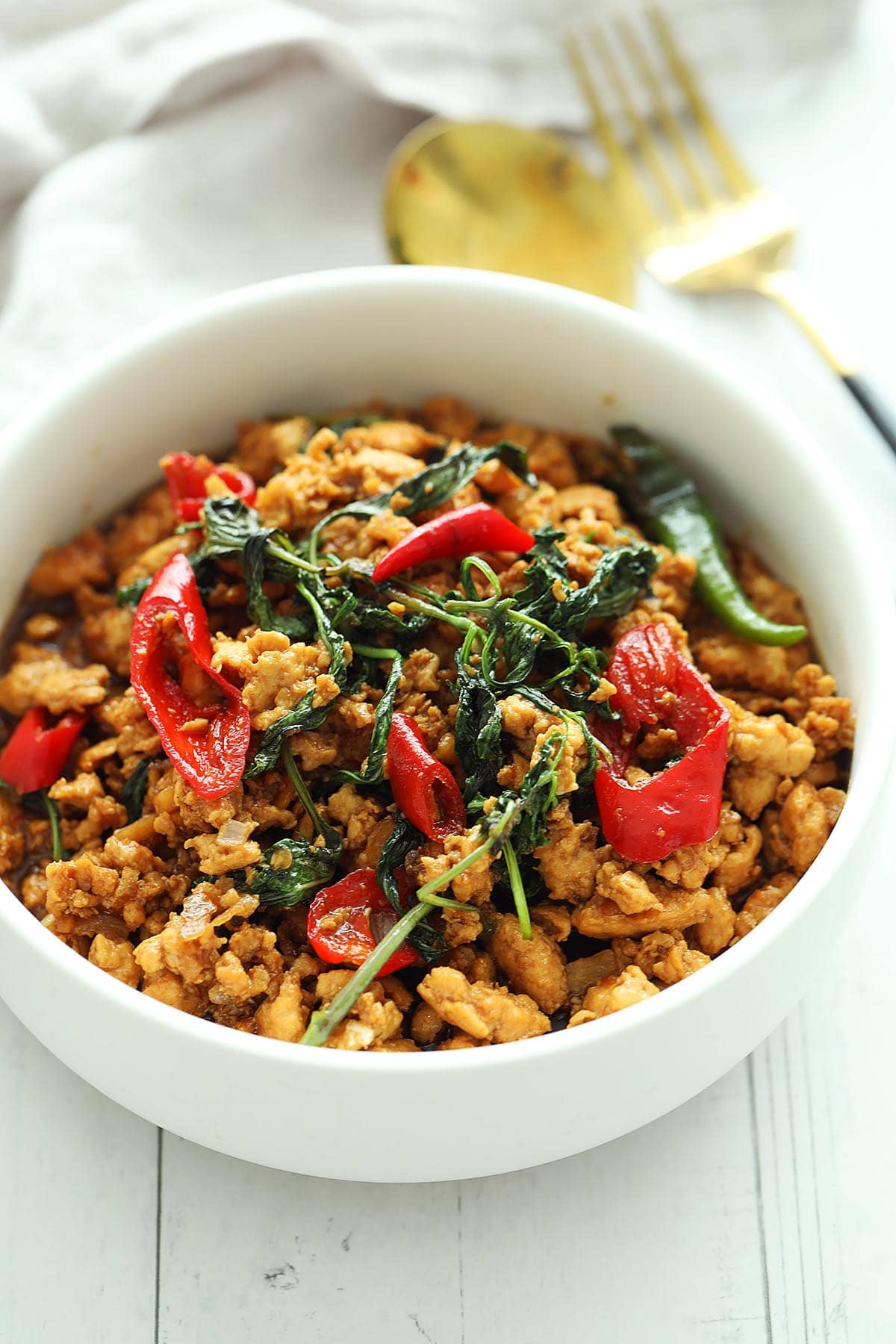 Thai Basil Chicken (Gai Pad Krapow)