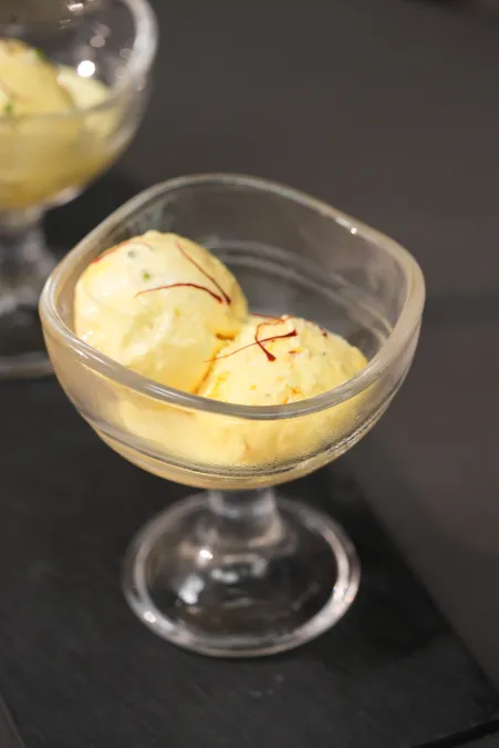 Kesar Pista Ice Cream