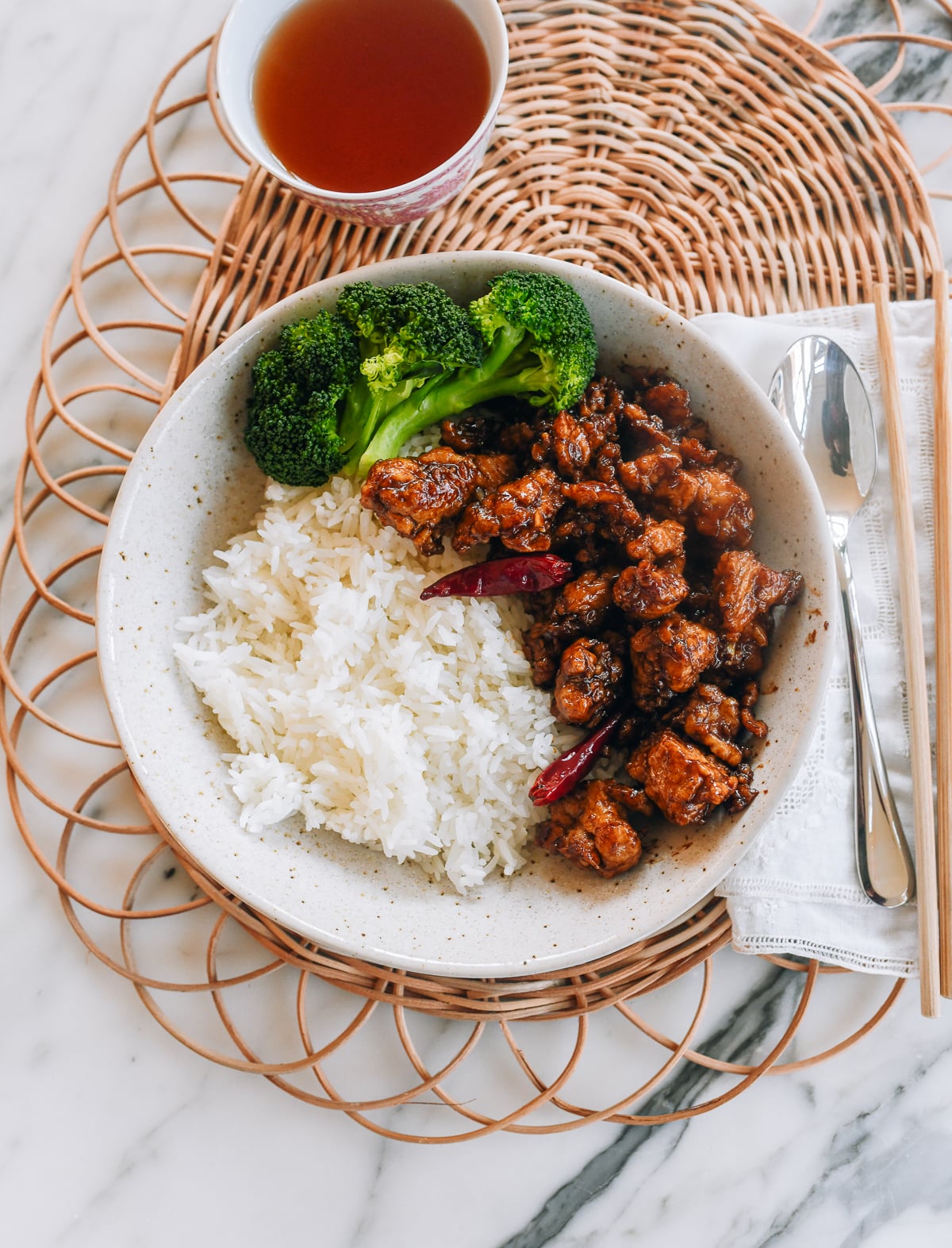 Shortcut General Tso’s Ground Chicken