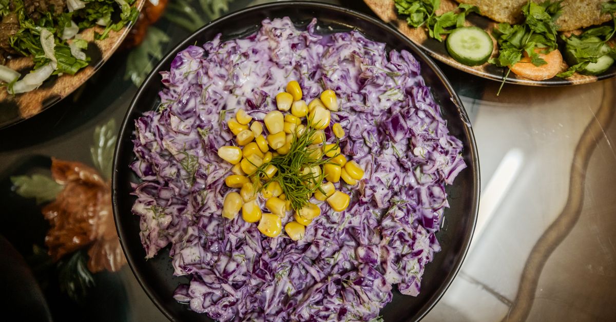 Japanese Cabbage & Corn Okonomiyaki with Silken Tofu