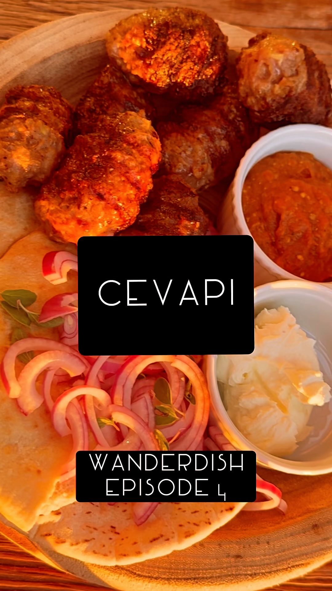 Cevapi with Ajvar