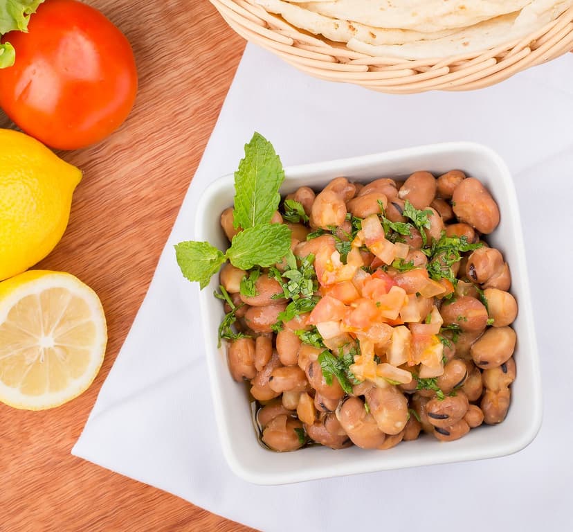 Greek Gigantes Beans in Tomato with Dill