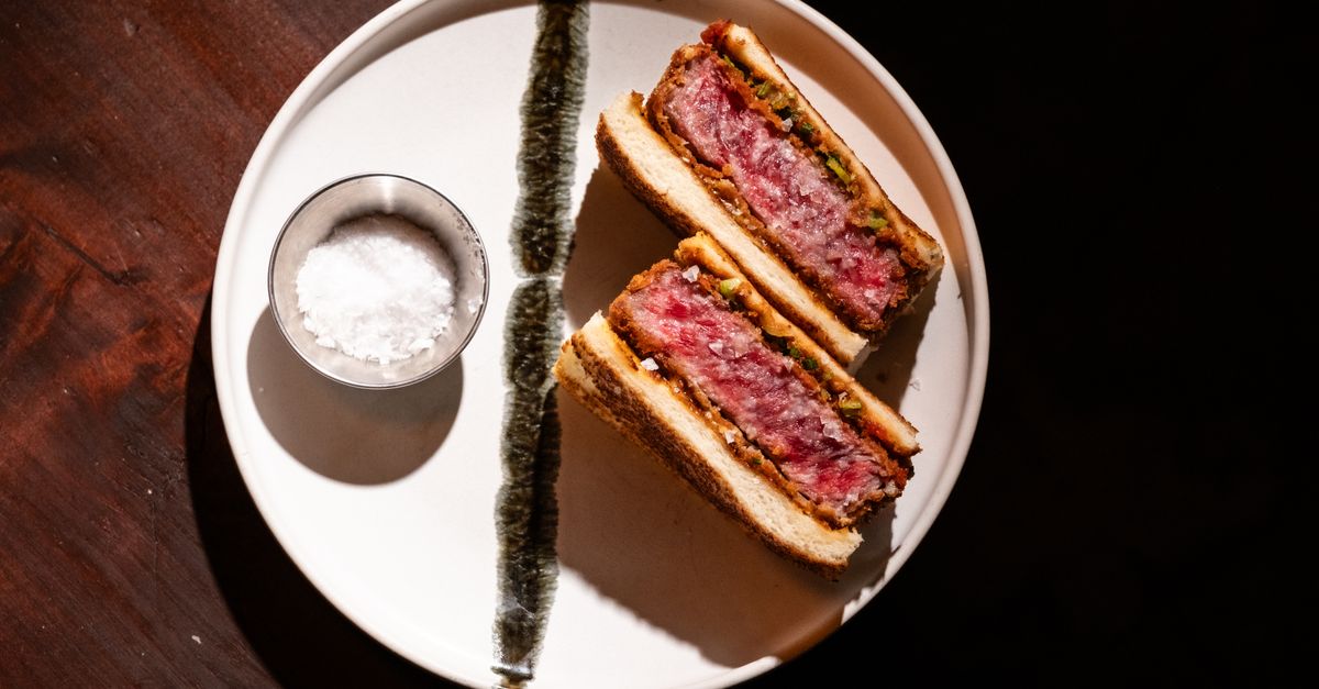 Japanese Chicken Katsu Sandwich with Cabbage Slaw