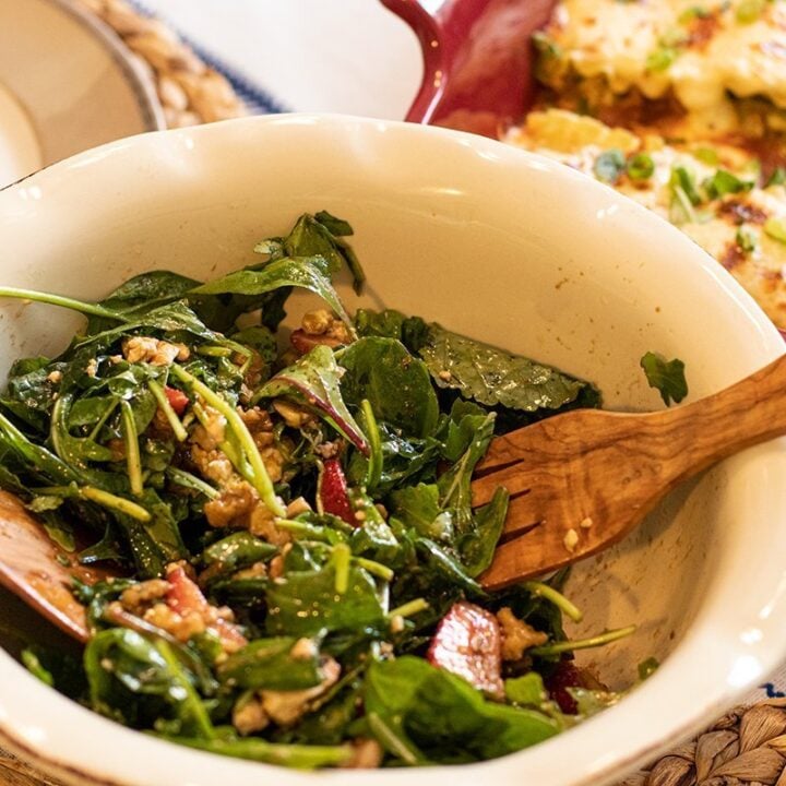 Arugula & Strawberry Salad