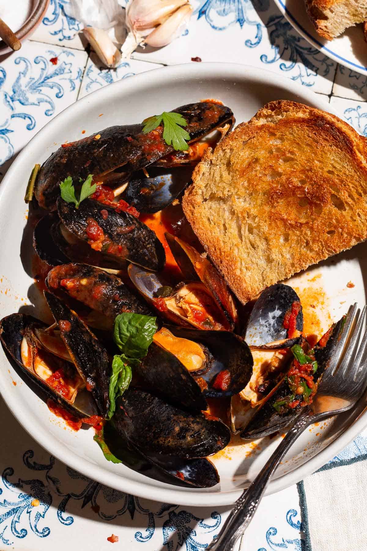 Mussels Marinara