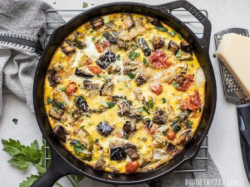 Ratatouille Frittata