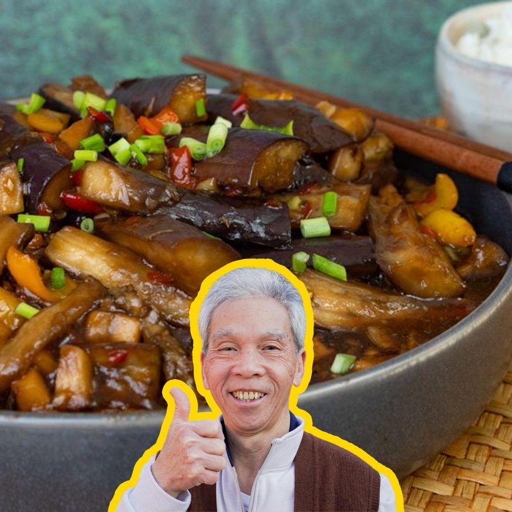 The Eggplant with Garlic Sauce (My Dad’s Made 100,000 Times)