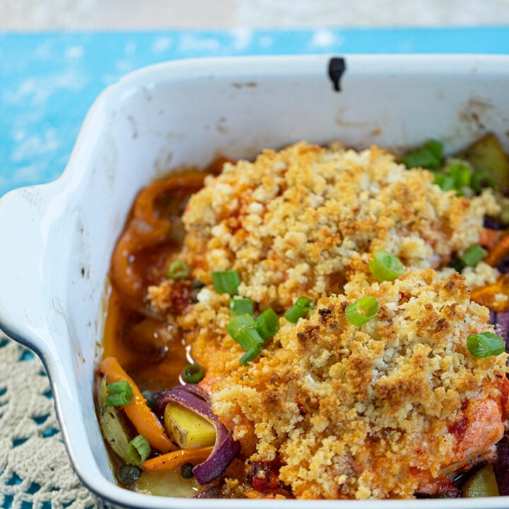 Baked Cod Harissa