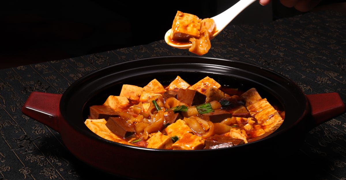 Mapo Tofu with Crispy Rice