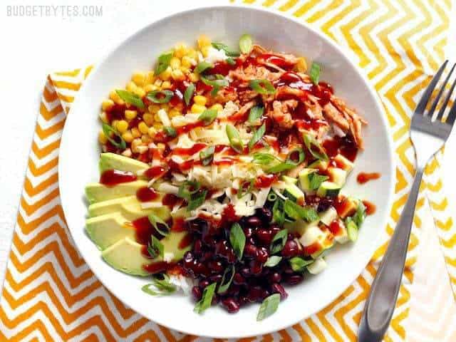 BBQ Chicken Burrito Bowls