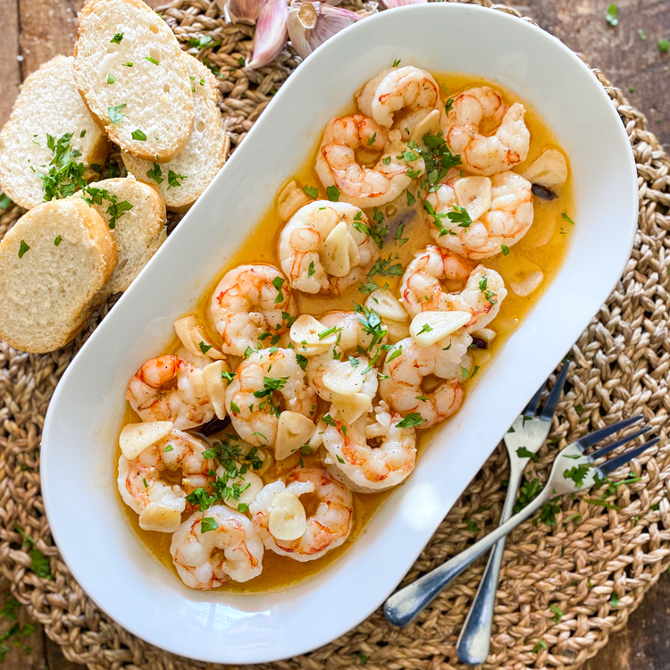 The Famous Spanish Garlic Shrimp (Gambas al Ajillo)